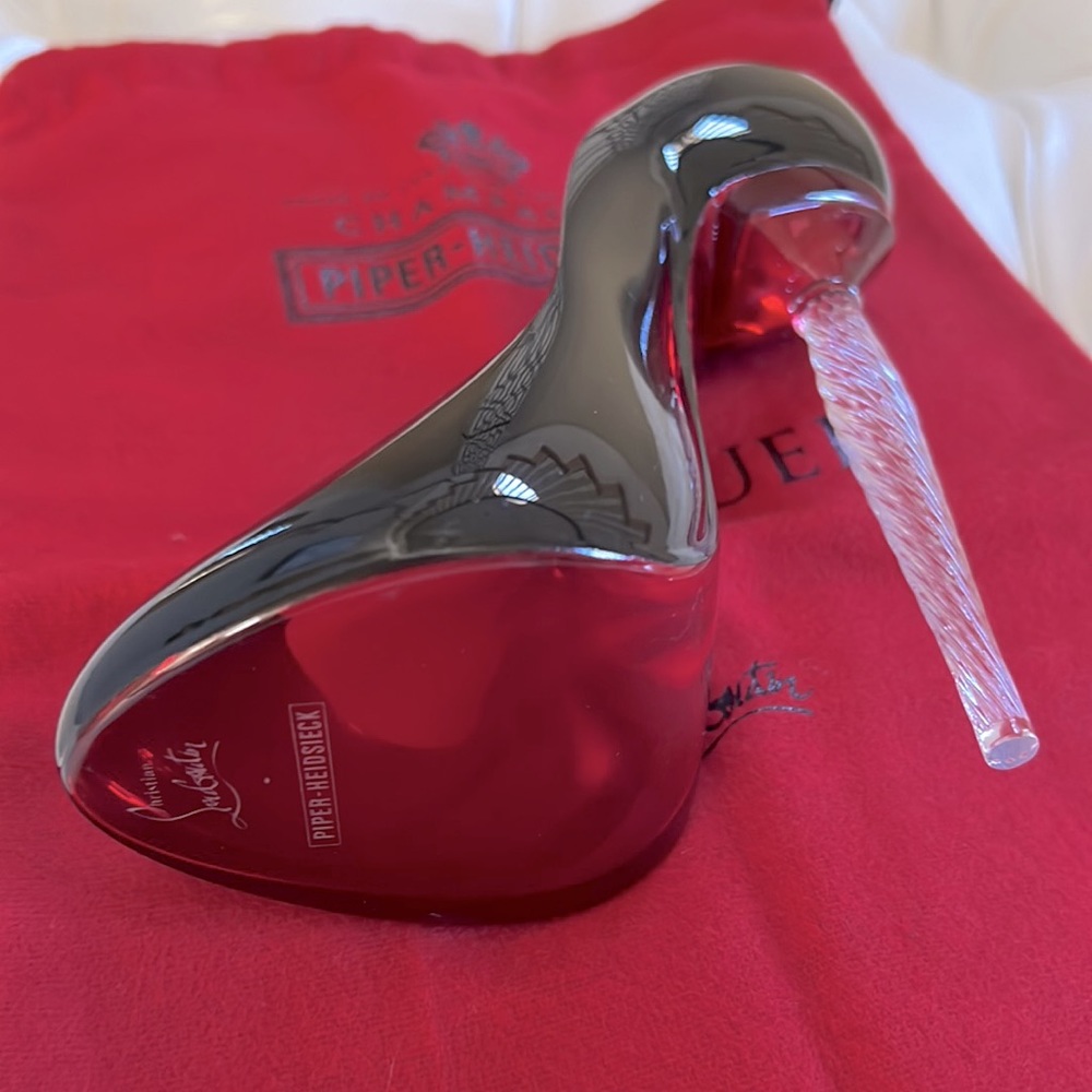 Rare✨Piper Heidsieck × C. Louboutin Champagne Glass